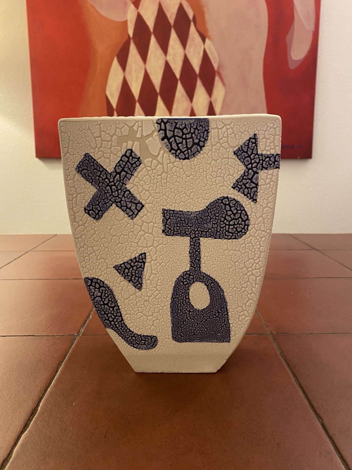 Textured vase